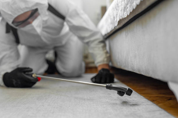 Professional Pest Control technician working in Johnsonville, SC